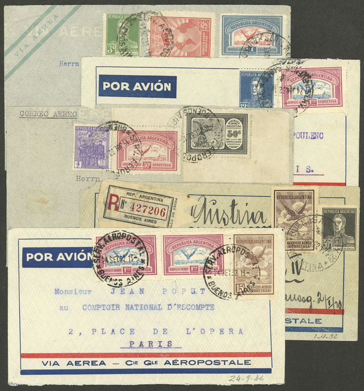 Lot 253 - Argentina POSTAL HISTORY - FLIGHTS - Guillermo Jalil - Philatino Auction # 2338 ARGENTINA: Special October auction Lot 253 - Argentina POSTAL HISTORY - FLIGHTS - Guillermo Jalil - Philatino Auction # 2338 ARGENTINA: Special October auction