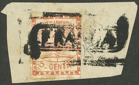 Lot 21 - Argentina confederation -  Guillermo Jalil - Philatino Auction # 2338 ARGENTINA: Special October auction