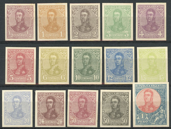 Lot 131 - Argentina general issues - Guillermo Jalil - Philatino Auction # 2338 ARGENTINA: Special October auction Lot 131 - Argentina general issues - Guillermo Jalil - Philatino Auction # 2338 ARGENTINA: Special October auction