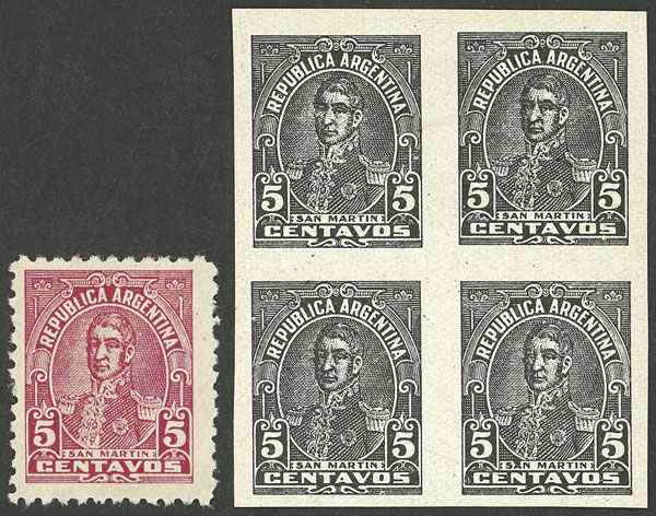 Lot 162 - Argentina general issues - Guillermo Jalil - Philatino Auction # 2338 ARGENTINA: Special October auction Lot 162 - Argentina general issues - Guillermo Jalil - Philatino Auction # 2338 ARGENTINA: Special October auction