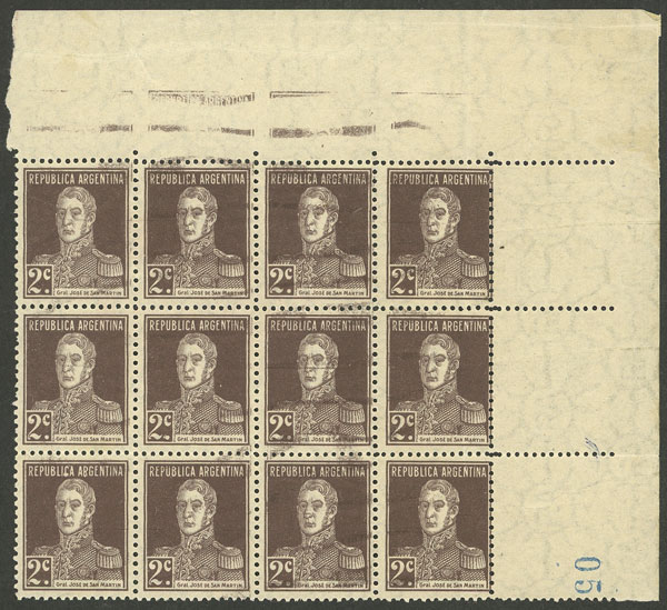 Lot 150 - Argentina general issues - Guillermo Jalil - Philatino Auction # 2338 ARGENTINA: Special October auction Lot 150 - Argentina general issues - Guillermo Jalil - Philatino Auction # 2338 ARGENTINA: Special October auction