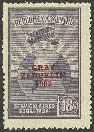 Lot 189 - Argentina airmail - Guillermo Jalil - Philatino Auction # 2338 ARGENTINA: Special October auction Lot 189 - Argentina airmail - Guillermo Jalil - Philatino Auction # 2338 ARGENTINA: Special October auction