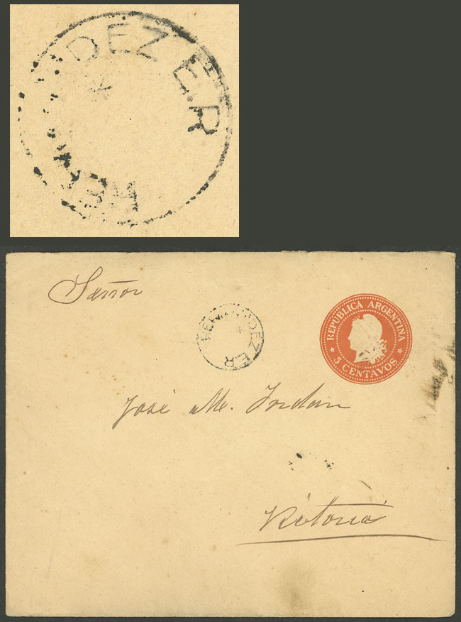 Lot 229 - Argentina postal history - Guillermo Jalil - Philatino Auction # 2338 ARGENTINA: Special October auction Lot 229 - Argentina postal history - Guillermo Jalil - Philatino Auction # 2338 ARGENTINA: Special October auction