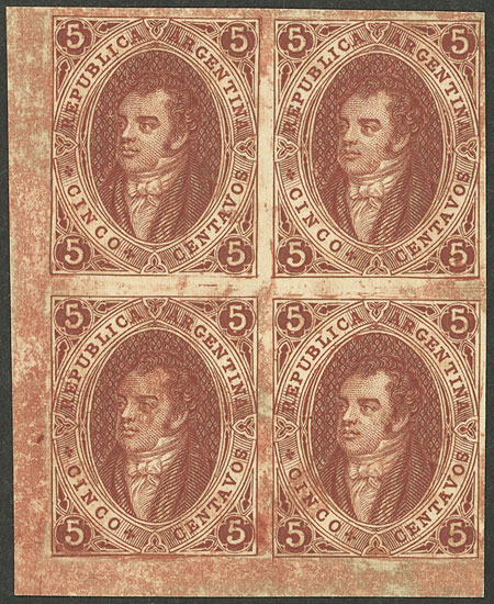Lot 85 - Argentina rivadavias - Guillermo Jalil - Philatino Auction # 2338 ARGENTINA: Special October auction Lot 85 - Argentina rivadavias - Guillermo Jalil - Philatino Auction # 2338 ARGENTINA: Special October auction