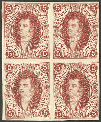 Lot 87 - Argentina rivadavias - Guillermo Jalil - Philatino Auction # 2338 ARGENTINA: Special October auction Lot 87 - Argentina rivadavias - Guillermo Jalil - Philatino Auction # 2338 ARGENTINA: Special October auction