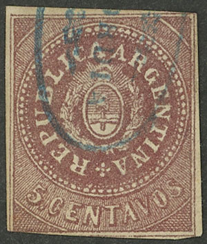 Lot 49 - Argentina escuditos - Guillermo Jalil - Philatino Auction # 2338 ARGENTINA: Special October auction Lot 49 - Argentina escuditos - Guillermo Jalil - Philatino Auction # 2338 ARGENTINA: Special October auction