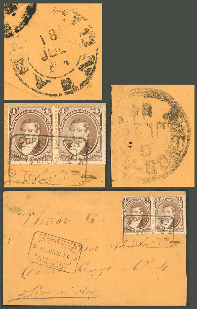 Lot 226 - Argentina postal history - Guillermo Jalil - Philatino Auction # 2338 ARGENTINA: Special October auction Lot 226 - Argentina postal history - Guillermo Jalil - Philatino Auction # 2338 ARGENTINA: Special October auction