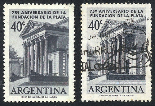 Lot 755 - Argentina general issues -  Guillermo Jalil - Philatino Auction # 2339 ARGENTINA: General auction with material of all periods, including rarities