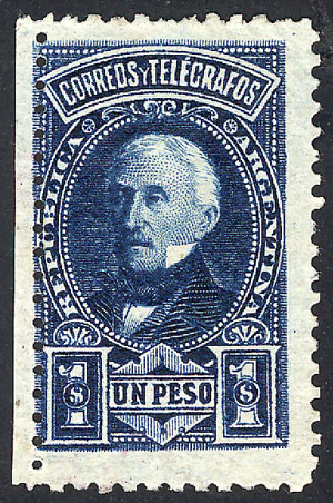 Lot 257 - Argentina general issues -  Guillermo Jalil - Philatino Auction # 2339 ARGENTINA: General auction with material of all periods, including rarities