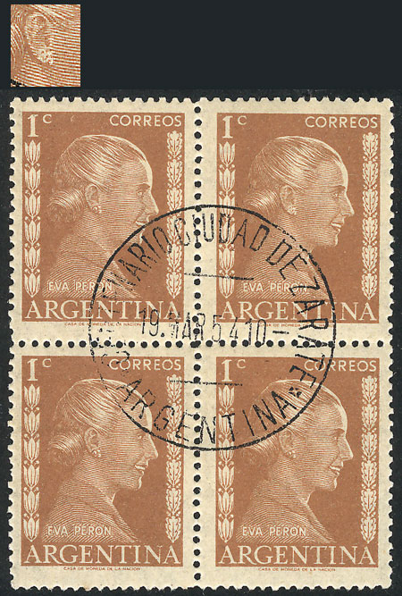 Lot 697 - Argentina general issues -  Guillermo Jalil - Philatino Auction # 2339 ARGENTINA: General auction with material of all periods, including rarities