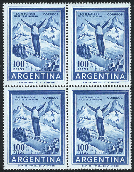 Lot 880 - Argentina general issues -  Guillermo Jalil - Philatino Auction # 2339 ARGENTINA: General auction with material of all periods, including rarities