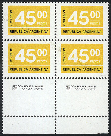 Lot 923 - Argentina general issues - Guillermo Jalil - Philatino Auction # 2339 ARGENTINA: General auction with material of all periods, including rarities Lot 923 - Argentina general issues - Guillermo Jalil - Philatino Auction # 2339 ARGENTINA: General auction with material of all periods, including rarities