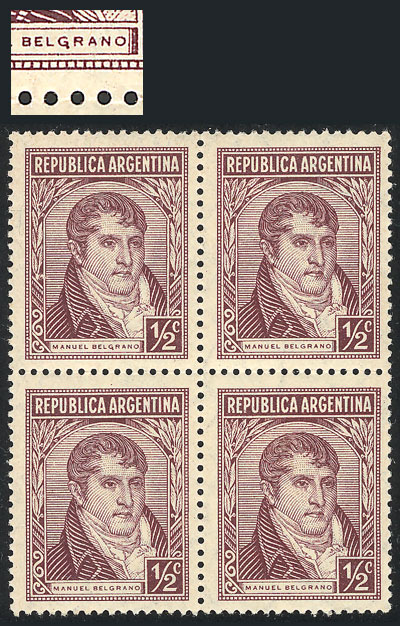 Lot 499 - Argentina general issues - Guillermo Jalil - Philatino Auction # 2339 ARGENTINA: General auction with material of all periods, including rarities Lot 499 - Argentina general issues - Guillermo Jalil - Philatino Auction # 2339 ARGENTINA: General auction with material of all periods, including rarities