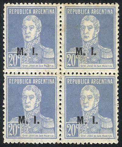 Lot 1203 - Argentina official stamps - Guillermo Jalil - Philatino Auction # 2339 ARGENTINA: General auction with material of all periods, including rarities Lot 1203 - Argentina official stamps - Guillermo Jalil - Philatino Auction # 2339 ARGENTINA: General auction with material of all periods, including rarities