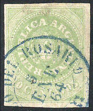 Lot 57 - Argentina escuditos -  Guillermo Jalil - Philatino Auction # 2339 ARGENTINA: General auction with material of all periods, including rarities