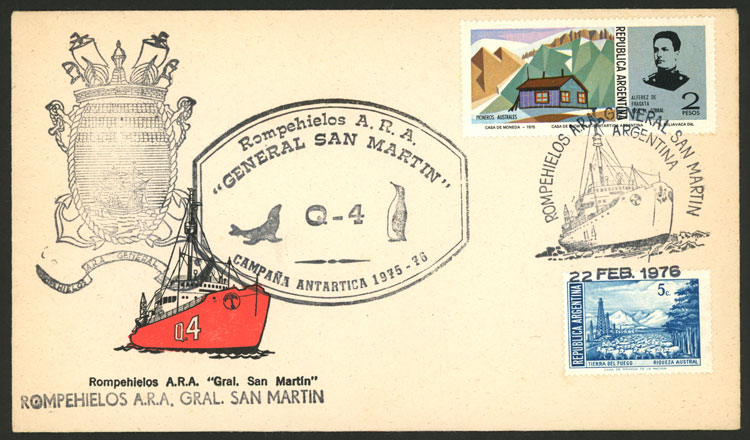 Lot 20 - argentine antarctica postal history - Guillermo Jalil - Philatino Auction # 2339 ARGENTINA: General auction with material of all periods, including rarities Lot 20 - argentine antarctica postal history - Guillermo Jalil - Philatino Auction # 2339 ARGENTINA: General auction with material of all periods, including rarities