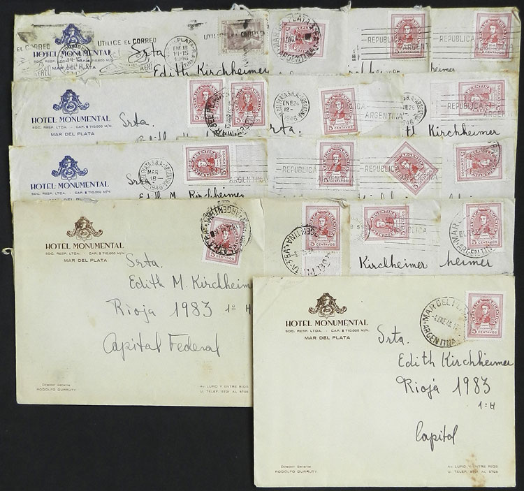 Lot 1439 - Argentina postal history - Guillermo Jalil - Philatino Auction # 2339 ARGENTINA: General auction with material of all periods, including rarities Lot 1439 - Argentina postal history - Guillermo Jalil - Philatino Auction # 2339 ARGENTINA: General auction with material of all periods, including rarities