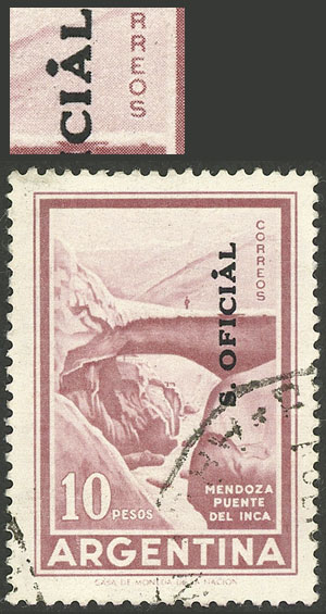 Lot 1275 - Argentina official stamps - Guillermo Jalil - Philatino Auction # 2339 ARGENTINA: General auction with material of all periods, including rarities Lot 1275 - Argentina official stamps - Guillermo Jalil - Philatino Auction # 2339 ARGENTINA: General auction with material of all periods, including rarities