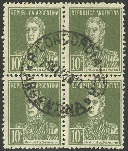 Lot 430 - Argentina general issues - Guillermo Jalil - Philatino Auction # 2339 ARGENTINA: General auction with material of all periods, including rarities Lot 430 - Argentina general issues - Guillermo Jalil - Philatino Auction # 2339 ARGENTINA: General auction with material of all periods, including rarities
