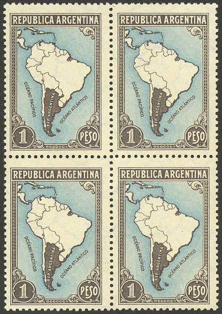 Lot 520 - Argentina general issues - Guillermo Jalil - Philatino Auction # 2339 ARGENTINA: General auction with material of all periods, including rarities Lot 520 - Argentina general issues - Guillermo Jalil - Philatino Auction # 2339 ARGENTINA: General auction with material of all periods, including rarities