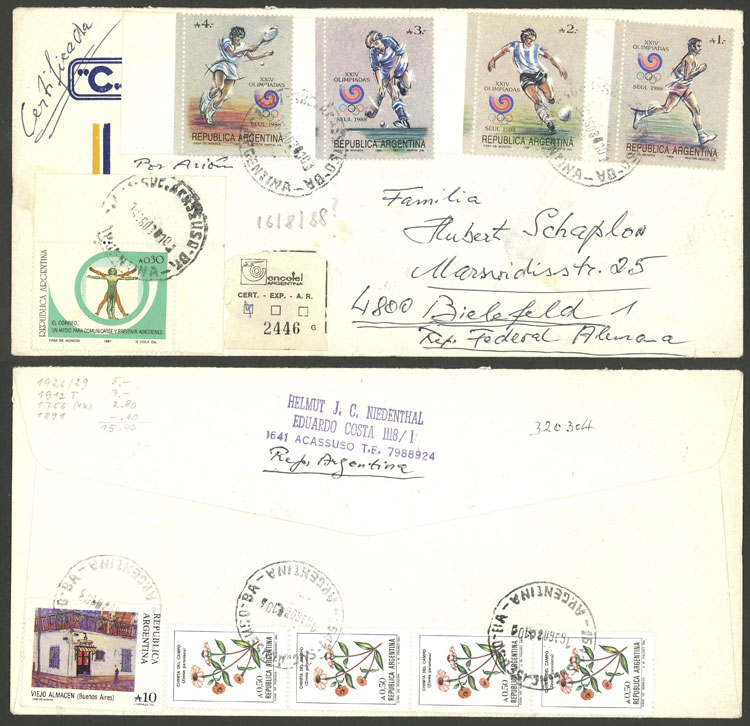 Lot 999 - Argentina general issues -  Guillermo Jalil - Philatino Auction # 2339 ARGENTINA: General auction with material of all periods, including rarities