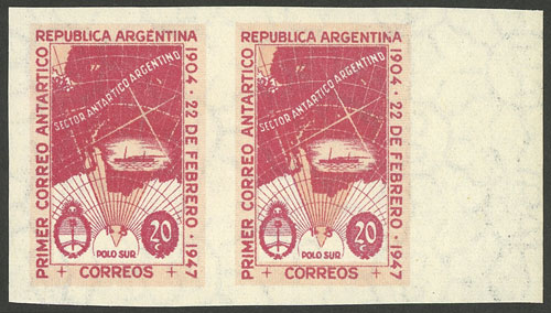 Lot 679 - Argentina general issues -  Guillermo Jalil - Philatino Auction # 2339 ARGENTINA: General auction with material of all periods, including rarities