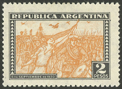 Lot 472 - Argentina general issues -  Guillermo Jalil - Philatino Auction # 2339 ARGENTINA: General auction with material of all periods, including rarities