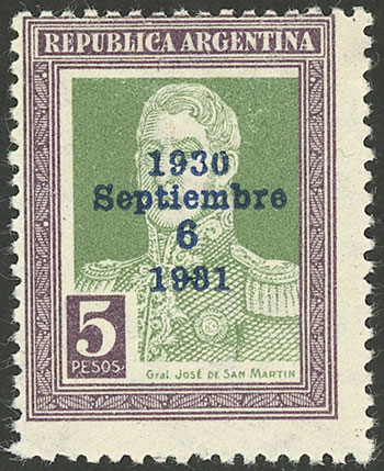 Lot 481 - Argentina general issues - Guillermo Jalil - Philatino Auction # 2339 ARGENTINA: General auction with material of all periods, including rarities Lot 481 - Argentina general issues - Guillermo Jalil - Philatino Auction # 2339 ARGENTINA: General auction with material of all periods, including rarities