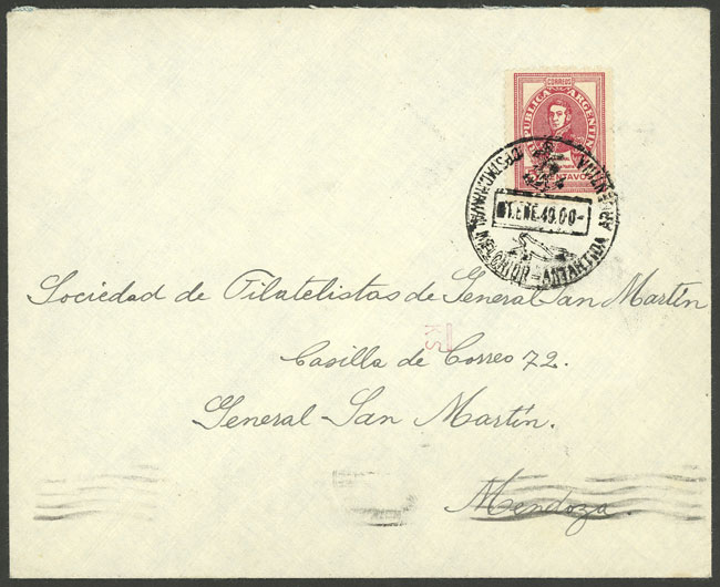 Lot 3 - argentine antarctica postal history - Guillermo Jalil - Philatino Auction # 2339 ARGENTINA: General auction with material of all periods, including rarities Lot 3 - argentine antarctica postal history - Guillermo Jalil - Philatino Auction # 2339 ARGENTINA: General auction with material of all periods, including rarities