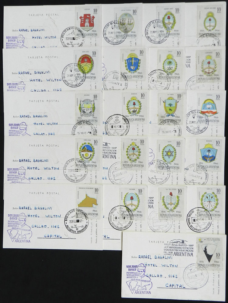 Lot 8 - argentine antarctica postal history - Guillermo Jalil - Philatino Auction # 2339 ARGENTINA: General auction with material of all periods, including rarities Lot 8 - argentine antarctica postal history - Guillermo Jalil - Philatino Auction # 2339 ARGENTINA: General auction with material of all periods, including rarities