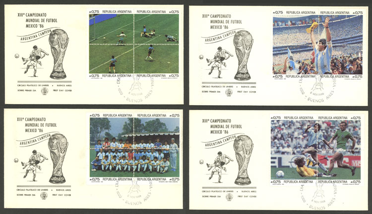 Lot 992 - Argentina general issues -  Guillermo Jalil - Philatino Auction # 2339 ARGENTINA: General auction with material of all periods, including rarities