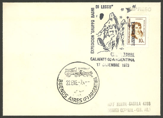 Lot 1486 - Argentina postal history - Guillermo Jalil - Philatino Auction # 2339 ARGENTINA: General auction with material of all periods, including rarities Lot 1486 - Argentina postal history - Guillermo Jalil - Philatino Auction # 2339 ARGENTINA: General auction with material of all periods, including rarities