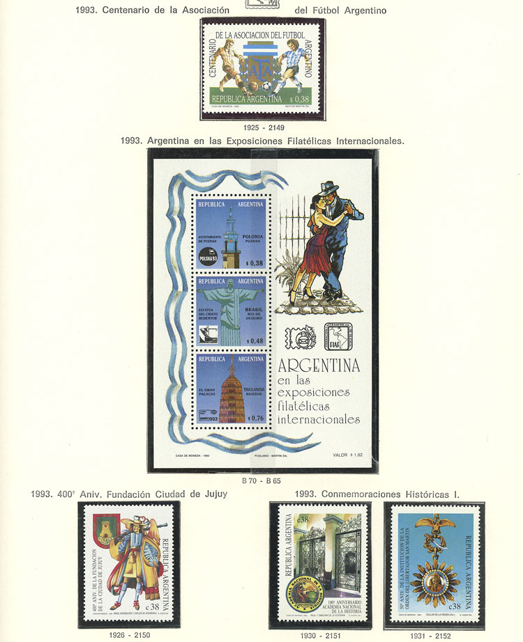 Lot 1017 - Argentina general issues - Guillermo Jalil - Philatino Auction # 2339 ARGENTINA: General auction with material of all periods, including rarities Lot 1017 - Argentina general issues - Guillermo Jalil - Philatino Auction # 2339 ARGENTINA: General auction with material of all periods, including rarities