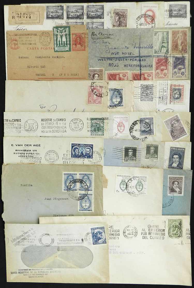 Lot 1429 - Argentina postal history - Guillermo Jalil - Philatino Auction # 2339 ARGENTINA: General auction with material of all periods, including rarities Lot 1429 - Argentina postal history - Guillermo Jalil - Philatino Auction # 2339 ARGENTINA: General auction with material of all periods, including rarities