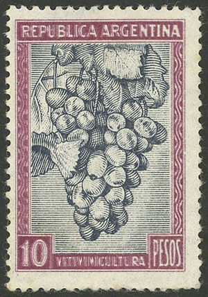 Lot 529 - Argentina general issues -  Guillermo Jalil - Philatino Auction # 2339 ARGENTINA: General auction with material of all periods, including rarities