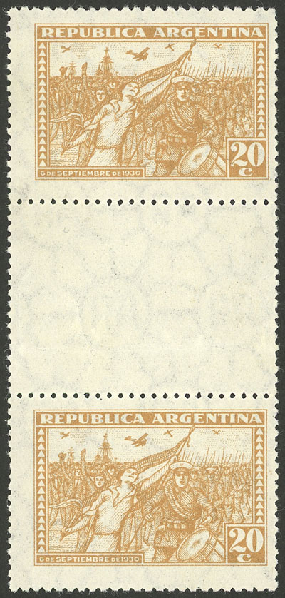Lot 471 - Argentina general issues -  Guillermo Jalil - Philatino Auction # 2339 ARGENTINA: General auction with material of all periods, including rarities