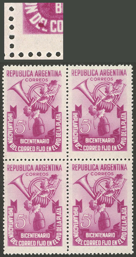 Lot 685 - Argentina general issues -  Guillermo Jalil - Philatino Auction # 2339 ARGENTINA: General auction with material of all periods, including rarities