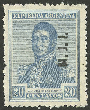 Lot 1214 - Argentina official stamps - Guillermo Jalil - Philatino Auction # 2339 ARGENTINA: General auction with material of all periods, including rarities Lot 1214 - Argentina official stamps - Guillermo Jalil - Philatino Auction # 2339 ARGENTINA: General auction with material of all periods, including rarities