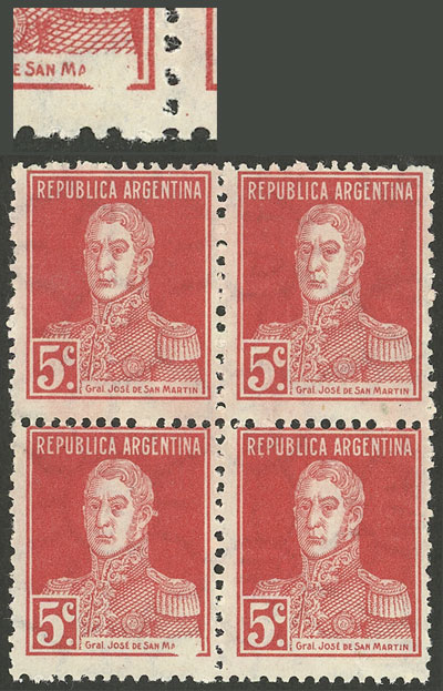 Lot 411 - Argentina general issues - Guillermo Jalil - Philatino Auction # 2339 ARGENTINA: General auction with material of all periods, including rarities Lot 411 - Argentina general issues - Guillermo Jalil - Philatino Auction # 2339 ARGENTINA: General auction with material of all periods, including rarities