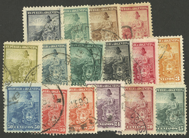 Lot 327 - Argentina general issues - Guillermo Jalil - Philatino Auction # 2339 ARGENTINA: General auction with material of all periods, including rarities Lot 327 - Argentina general issues - Guillermo Jalil - Philatino Auction # 2339 ARGENTINA: General auction with material of all periods, including rarities