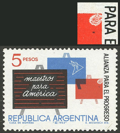 Lot 834 - Argentina general issues -  Guillermo Jalil - Philatino Auction # 2339 ARGENTINA: General auction with material of all periods, including rarities