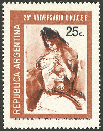Lot 897 - Argentina general issues -  Guillermo Jalil - Philatino Auction # 2339 ARGENTINA: General auction with material of all periods, including rarities