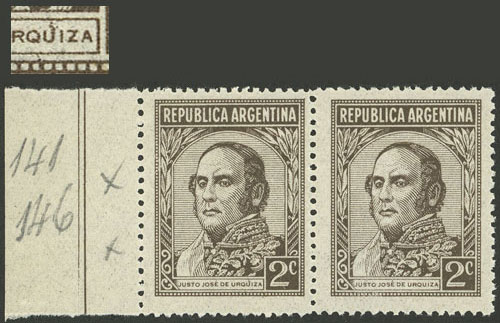 Lot 581 - Argentina general issues - Guillermo Jalil - Philatino Auction # 2339 ARGENTINA: General auction with material of all periods, including rarities Lot 581 - Argentina general issues - Guillermo Jalil - Philatino Auction # 2339 ARGENTINA: General auction with material of all periods, including rarities