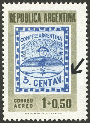 Lot 757 - Argentina general issues -  Guillermo Jalil - Philatino Auction # 2339 ARGENTINA: General auction with material of all periods, including rarities
