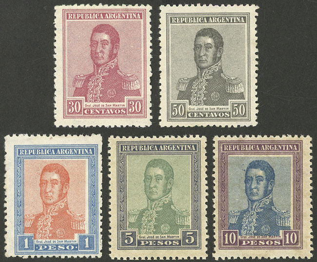Lot 377 - Argentina general issues - Guillermo Jalil - Philatino Auction # 2339 ARGENTINA: General auction with material of all periods, including rarities Lot 377 - Argentina general issues - Guillermo Jalil - Philatino Auction # 2339 ARGENTINA: General auction with material of all periods, including rarities