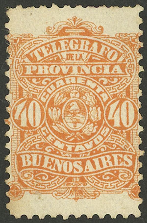 Lot 1310 - Argentina telegraph stamps - Guillermo Jalil - Philatino Auction # 2339 ARGENTINA: General auction with material of all periods, including rarities Lot 1310 - Argentina telegraph stamps - Guillermo Jalil - Philatino Auction # 2339 ARGENTINA: General auction with material of all periods, including rarities