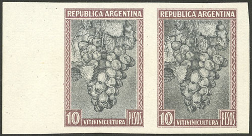 Lot 526 - Argentina general issues -  Guillermo Jalil - Philatino Auction # 2339 ARGENTINA: General auction with material of all periods, including rarities