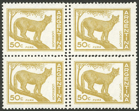 Lot 769 - Argentina general issues -  Guillermo Jalil - Philatino Auction # 2339 ARGENTINA: General auction with material of all periods, including rarities