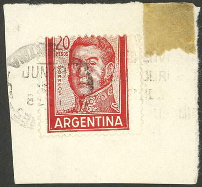 Lot 850 - Argentina general issues -  Guillermo Jalil - Philatino Auction # 2339 ARGENTINA: General auction with material of all periods, including rarities