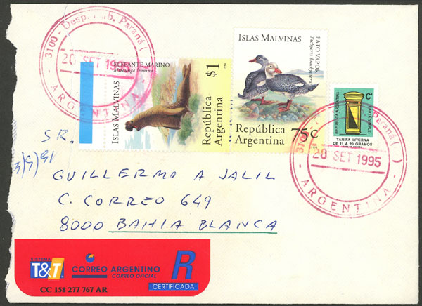 Lot 1498 - Argentina postal history - Guillermo Jalil - Philatino Auction # 2339 ARGENTINA: General auction with material of all periods, including rarities Lot 1498 - Argentina postal history - Guillermo Jalil - Philatino Auction # 2339 ARGENTINA: General auction with material of all periods, including rarities